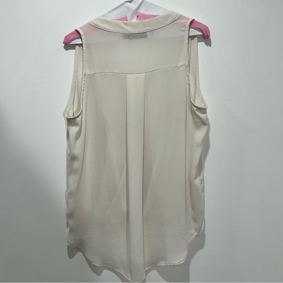 VERONICA M Cream Top/Blouse in Women's Size Small - Picture 4 of 5